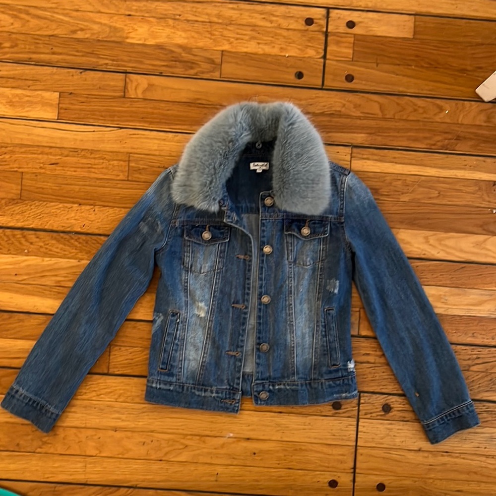 STYLISH GIRLS SPLENDID JEAN JACKET